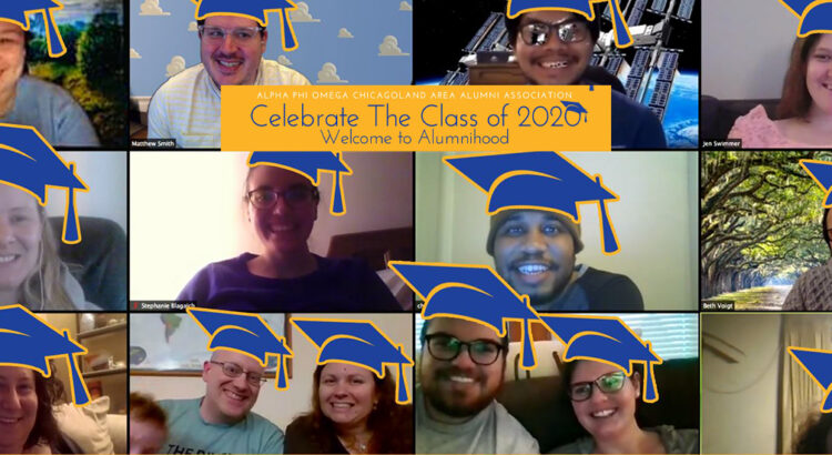 Congrats 2020 grads! Join us for a Zoom party to celebrate on May 14.